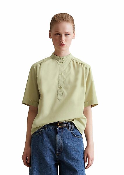 Marc OPolo DENIM Kurzarmbluse "aus Papertouch Popeline" günstig online kaufen