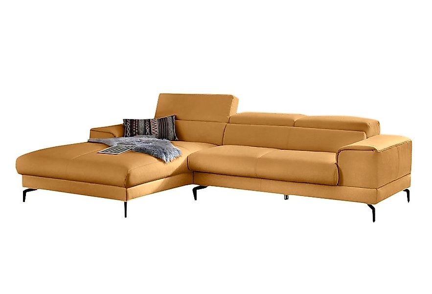 W.SCHILLIG Ecksofa »piedroo, Designsofa mit tollem Sitzkomfort, L-Form« Kop günstig online kaufen