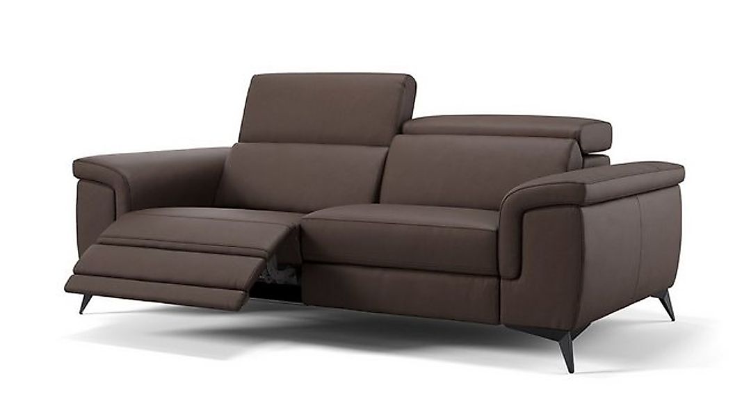 Sofanella 3-Sitzer Leder AMARO, Relaxcouch, Designersofa, Designer Sofa, 3e günstig online kaufen