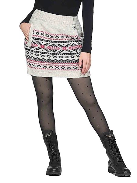 KUNST UND MAGIE Strickrock Bunter Strickrock günstig online kaufen