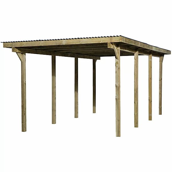 weka Einzelcarport 606 Gr.2, BxT: 300x600 günstig online kaufen