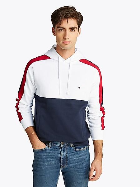 Tommy Hilfiger Hoodie GLOBAL STRIPE BLOCK HOODIE günstig online kaufen