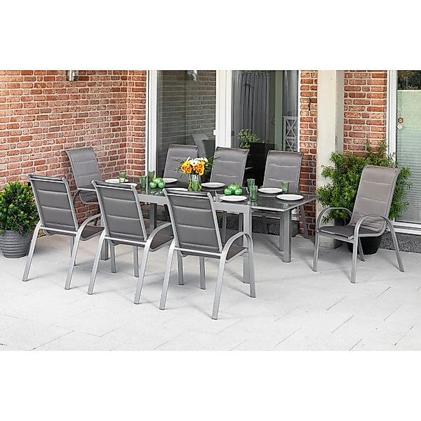 MERXX Garten-Essgruppe Amalfi di lusso, (9-tlg), günstig online kaufen