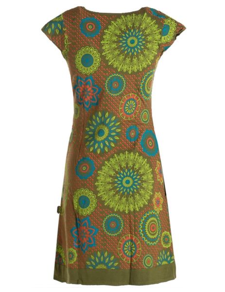 Vishes Tunikakleid Kurzarm Damen Sommer-Kleid Longshirt-Kleid günstig online kaufen