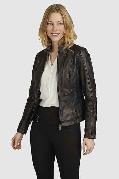 bugatti Lederjacke BULady-114 (1-St) aus weichem günstig online kaufen