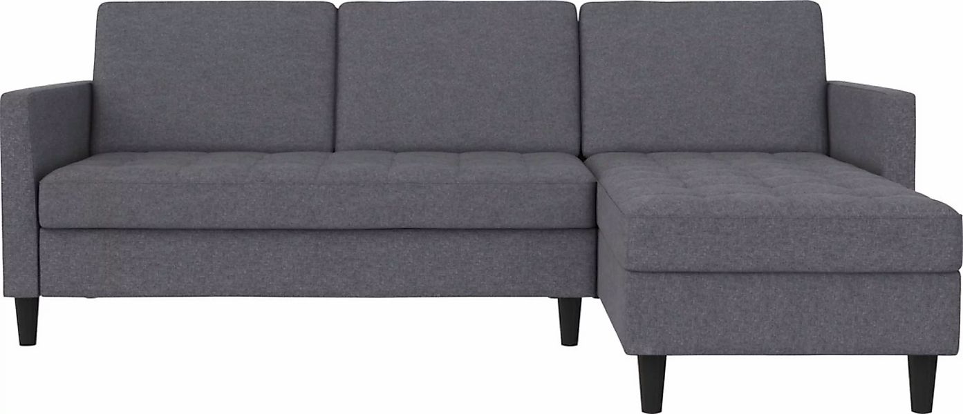 Dorel Home Ecksofa »Presley, L-Form,«, Ecksofa mit Bett-Funktion und Staura günstig online kaufen
