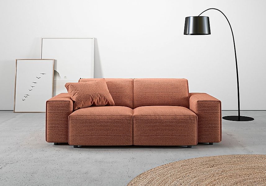 andas 2-Sitzer "Glimminge auch in Breitcord + Feincord + Easy care-Bezug", günstig online kaufen