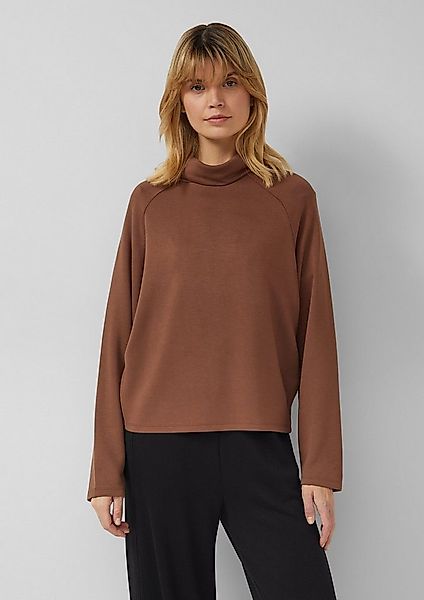 s.Oliver Sweatshirt Sweatshirt Sweatshirt aus Viskosemix im Relaxed Fit günstig online kaufen