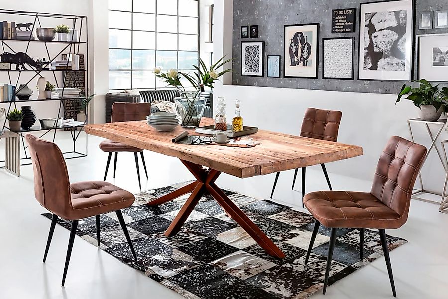 SIT Esstisch, Platte aus recyceltem Teak günstig online kaufen