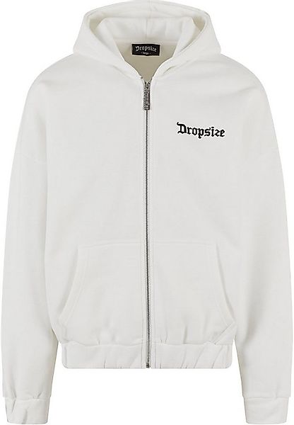 Dropsize Sweatjacke Dropsize Herren Super Heavy Oversize Blank Zip Hoodie günstig online kaufen