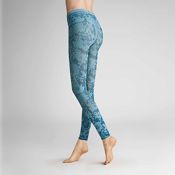 Hudson Strickstrumpfleggings Floral 40 DEN (1 günstig online kaufen