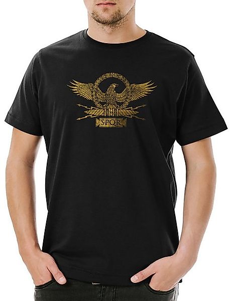 Urban Backwoods Print-Shirt Römischer Adler Herren T-Shirt Roma Rom Cäsar K günstig online kaufen