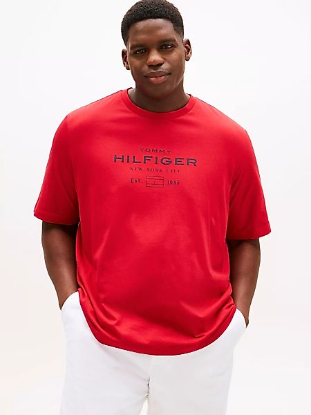 Tommy Hilfiger Big & Tall T-Shirt "HILFIGER STACK GRAPHIC TEE", Große Größe günstig online kaufen