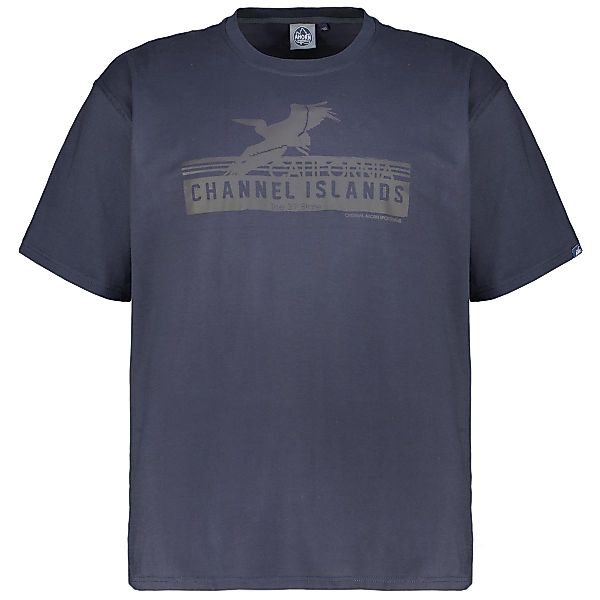 Ahorn T-Shirt mit Print Farbe dunkelblau Größe: 7XL günstig online kaufen
