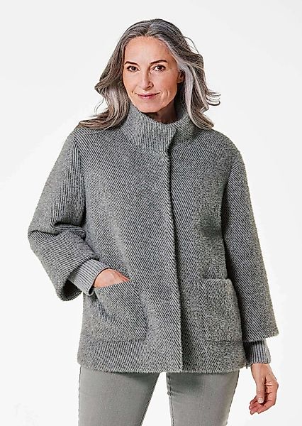 GOLDNER Outdoorjacke Modische Jacke mit Strickbündchen günstig online kaufen