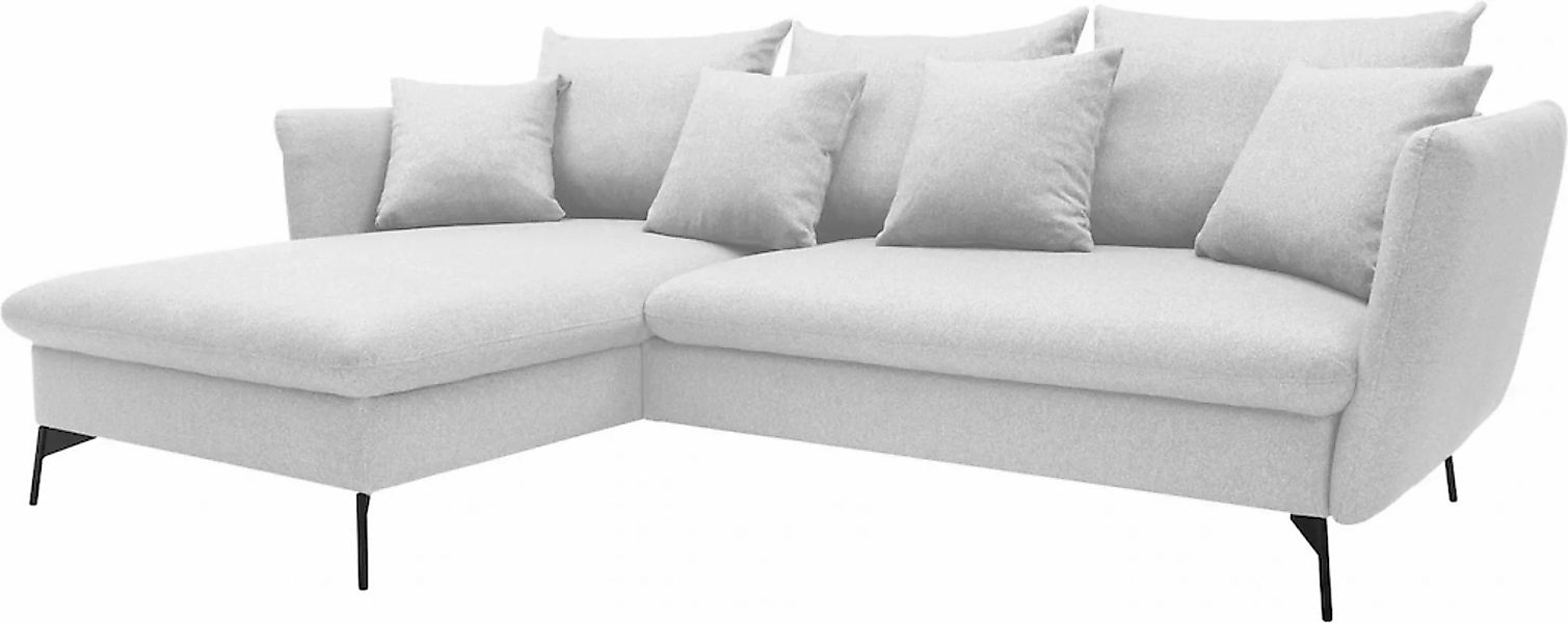 andas Ecksofa »LIVORNO,258 cm, L-Form,«, Schlaffunktion u. Bettkasten (139/ günstig online kaufen