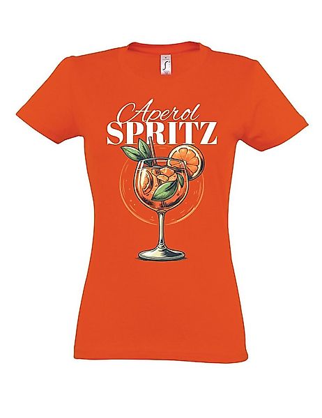 Youth Designz Print-Shirt "Aperol Spritz" Print Damen T-Shirt Statement Ges günstig online kaufen