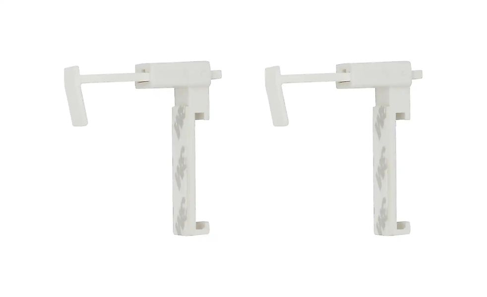 Mydeco Klemmträger-Set verstellbar   ¦ weiß ¦ Kunststoff ¦ Maße (cm): B: 3 günstig online kaufen