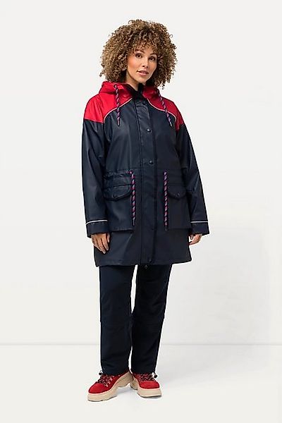 Ulla Popken Funktionsjacke HYPRAR Friesenjacke wasserabweisend Kapuze günstig online kaufen