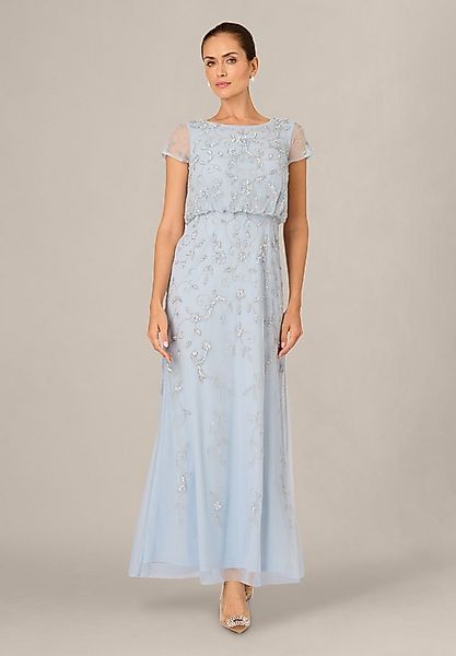 Adrianna Papell Abendkleid Petite Beaded Blouson Long Dress Beautiful, bead günstig online kaufen