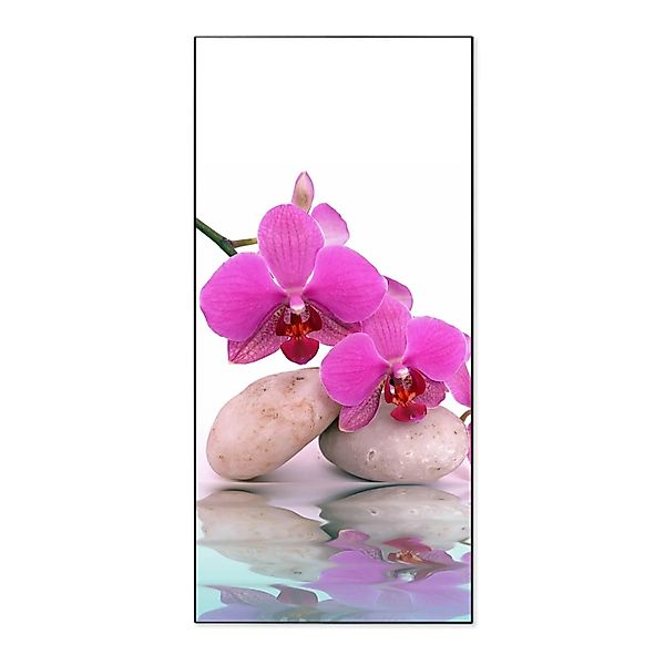 Banjado Magnettafel 37x78cm Magnetwand  Schwarz Aus Metall Magnetpinnwand P günstig online kaufen