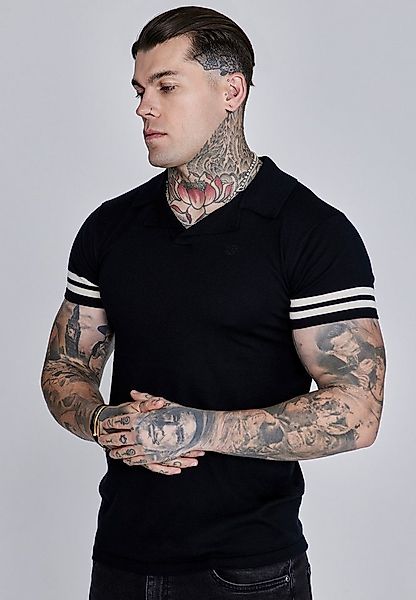 Siksilk Poloshirt SikSilk Herren Tournament Revere Polo T-Shirt günstig online kaufen