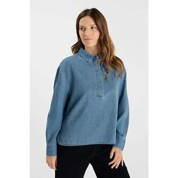 Le Temps des Cerises  Blusen Top aus denim ALBERTA günstig online kaufen