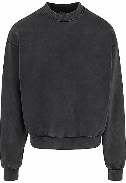 URBAN CLASSICS Rundhalspullover "Urban Classics Herren Acid Washed Crew" 1 günstig online kaufen
