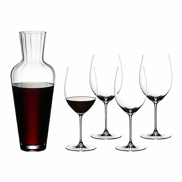 RIEDEL THE WINE GLASS COMPANY Rotweinglas »Cabernet Gläserset mit Dekanter günstig online kaufen