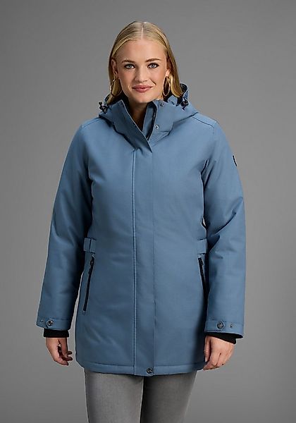 Polarino Funktionsparka Große Größen, Winterjacke, wasserabweisend, winddic günstig online kaufen