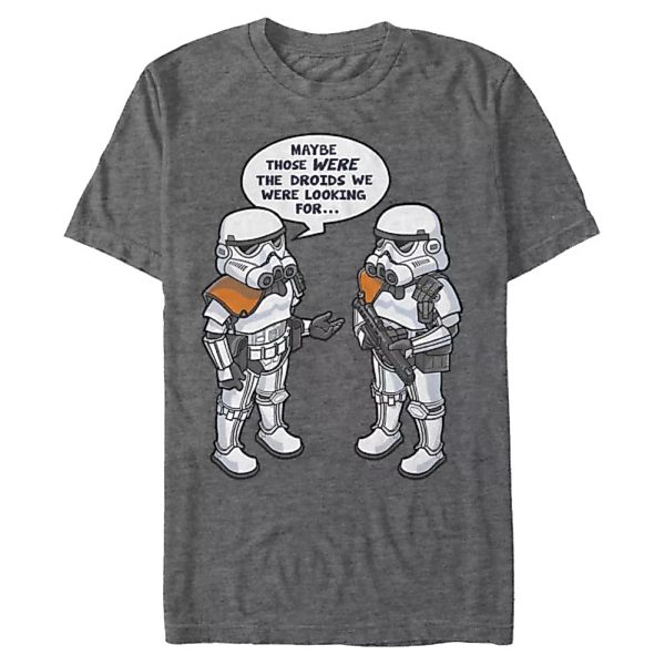 Star Wars - Stormtrooper Droid Whoops - Männer T-Shirt günstig online kaufen