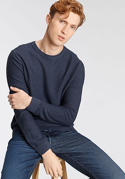OLYMP Rundhalspullover OLYMP Strick Casual mit günstig online kaufen