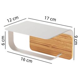 SEHAUSEU Toilettenpapierhalter mit Ablage, selbstklebend, ohne günstig online kaufen