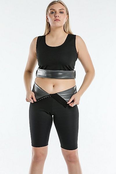 herémood Thermoleggings Schwitzhose Saunahose Fitnesshose Thermolegging Jog günstig online kaufen