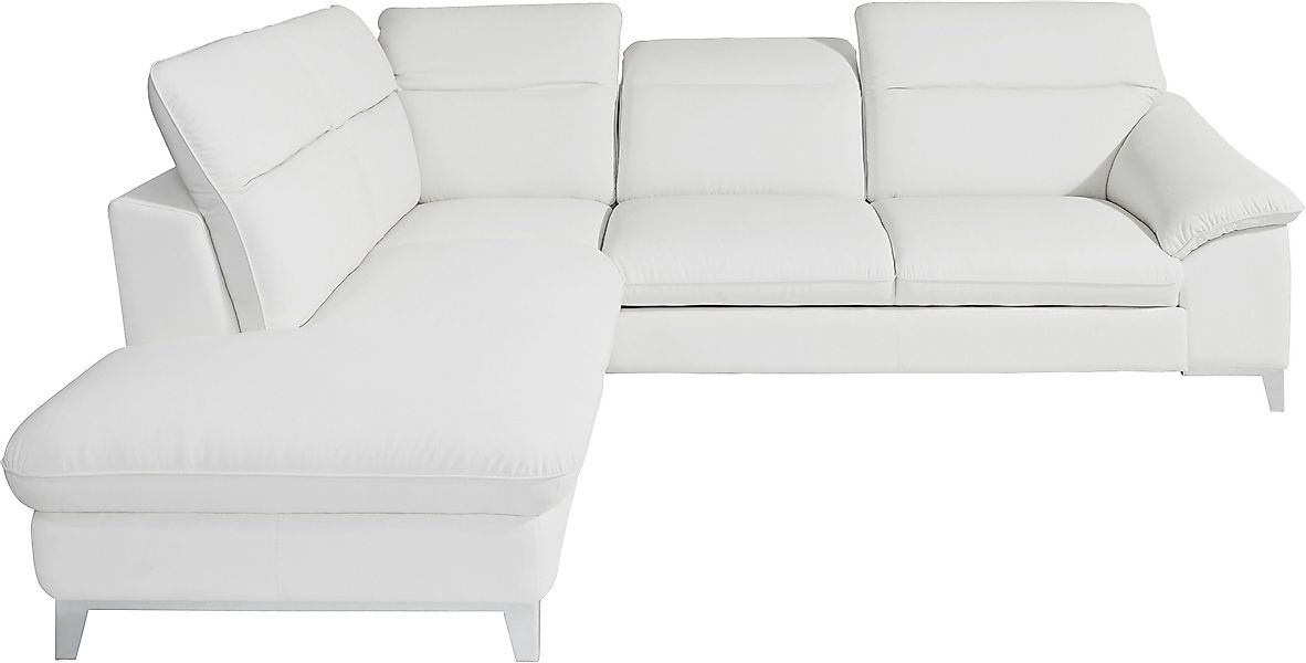 COTTA Ecksofa Teresa L-Form, mit Kopfteilverstellung, günstig online kaufen