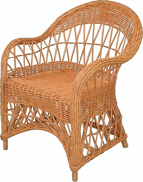 HOFMANN LIVING AND MORE Relaxsessel, (1 St.), Handgeflochten günstig online kaufen