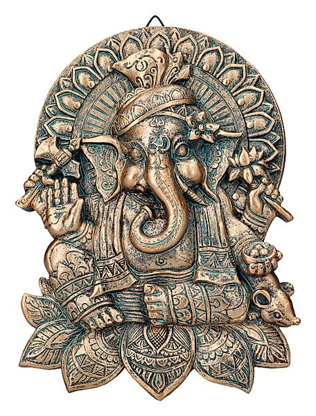 Figuren Shop GmbH Dekoobjekt Ganesha Relief günstig online kaufen