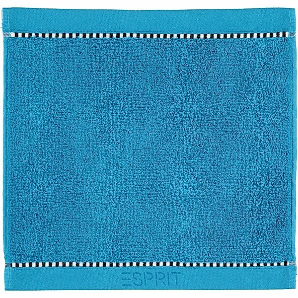 Esprit Box Solid - Farbe: ocean blue - 4665 - Seiflappen 30x30 cm günstig online kaufen