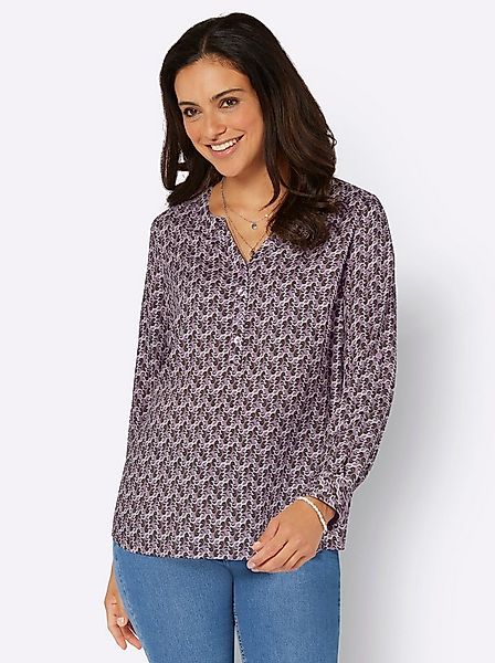 Witt Klassische Bluse Druckbluse Langarm günstig online kaufen