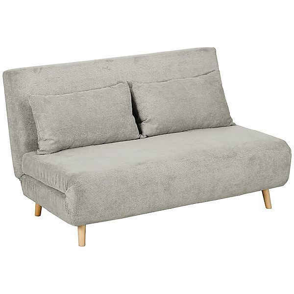 HOMCOM Schlafsofa Doppelschlafsofa mit 3-fach verstellbarer günstig online kaufen