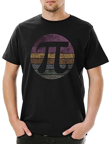 Urban Backwoods Print-Shirt Vintage Pi Herren T-Shirt Mathematik Mathe Lehr günstig online kaufen