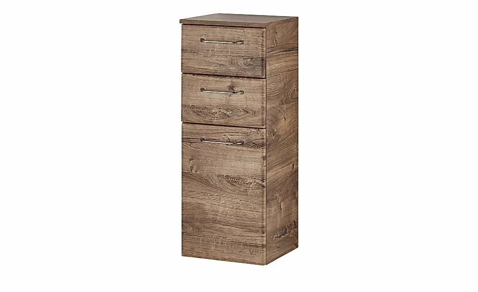 smart Midischrank   Onda ¦ holzfarben ¦ Maße (cm): B: 35 H: 90,5 T: 33.0 Sc günstig online kaufen