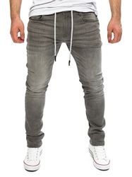 Yazubi Slim-fit-Jeans Herren Sweathose in Jeansoptik günstig online kaufen
