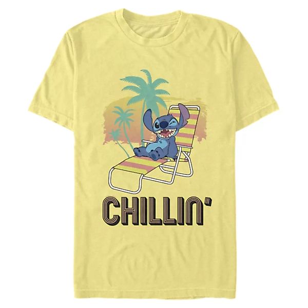 Disney Classics - Lilo & Stitch - Stitch Chillin - Männer T-Shirt günstig online kaufen