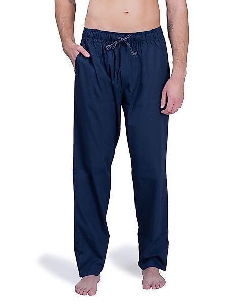 Moonline Schlafhose Herren Webhose Freizeithose Loungewear günstig online kaufen