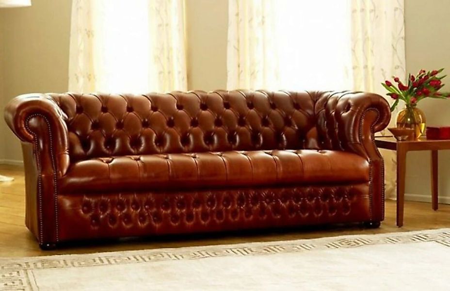 JVmoebel Chesterfield-Sofa, Design Sofa Chesterfield Luxus Klass Couch günstig online kaufen