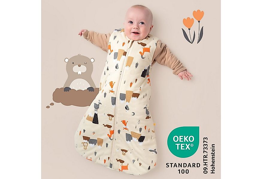Schlummersack Kinderschlafsack Babyschlafsack, 3.5 Tog OEKO-TEX zertifizier günstig online kaufen