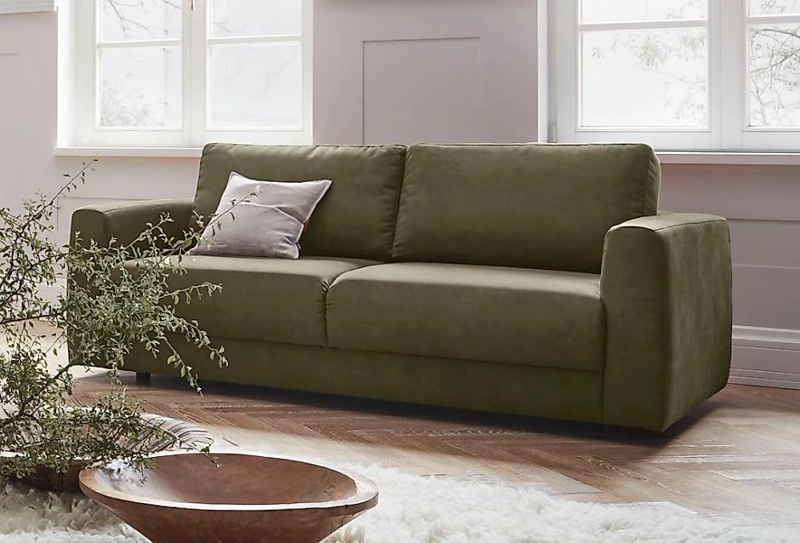 Home affaire 2-Sitzer "Hobro" in 3 Bezugsqualitäten in vielen Farben, Desig günstig online kaufen