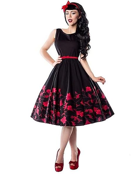 Atixo A-Linien-Kleid 50er Jahre Pin Up Rockabilly Retro-Kleid Retrokleid mi günstig online kaufen