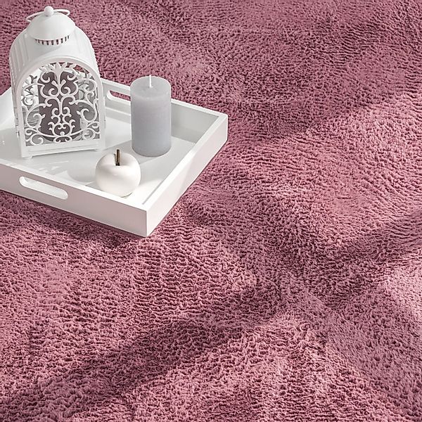 KADIMA DESIGN Teppich waschbar Einfarbig Wohnzimmer günstig online kaufen